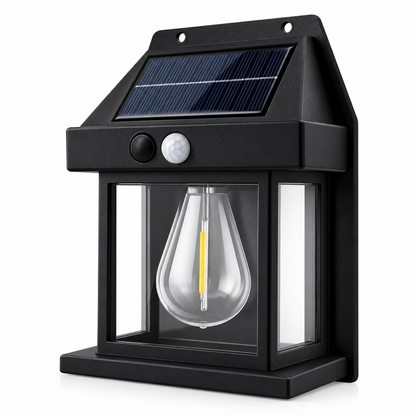 CBKI Solar Interaction Wall Lamp BK-888 – Outdoor Motion Sensor LED Sconce
