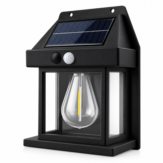 CBKI Solar Interaction Wall Lamp BK-888 – Outdoor Motion Sensor LED Sconce